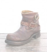 IrregulaR by ZIP STEVENSON �̎��ڎ��ގ��׎��� ���� Brown Vintage Engineer Studs Boots�� / 10