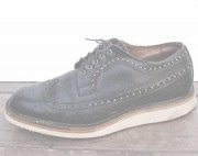 IrregulaR��by ZIP STEVENSON �ڎ��ڎ��ގ��׎���   BLACK��DRESS SHOES White sole/10.5