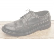 IrregulaR��by ZIP STEVENSON �ڎ��ڎ��ގ��׎���   BLACK��VINTAGE��DRESS SHOES 2 /SIZE9