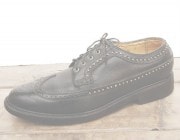 IrregulaR��by ZIP STEVENSON �ڎ��ڎ��ގ��׎���   BLACK��VINTAGE��DRESS SHOES/SIZE9