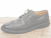 IrregulaR��by ZIP STEVENSON �ڎ��ڎ��ގ��׎���   BLACK��VINTAGE��DRESS SHOES/SIZE9.5
