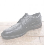 IrregulaR��by ZIP STEVENSON �ڎ��ڎ��ގ��׎���   VINTAGE��VINTAGE��DRESS SHOES/BLACK