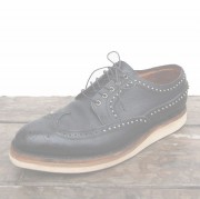 IrregulaR��by ZIP STEVENSON �ڎ��ڎ��ގ��׎������� Vintage Wing Tip��White Sole��Black / SIZE8.5