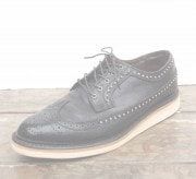 IrregulaR��by ZIP STEVENSON �ڎ��ڎ��ގ��׎������� Vintage Wing Tip��White Sole��Black / SIZE9.5