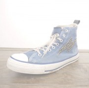 IrregulaR��by ZIP STEVENSON �ڎ��ڎ��ގ��׎���   ����MADE IN��USA 80��s��CONVERSE/NAVY9.5