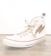 IrregulaR��by ZIP STEVENSON �ڎ��ڎ��ގ��׎���   ����MADE IN��USA 80��s��CONVERSE/WHITE 9.5