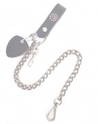 HTC Wallet Chain Small Flower #5 RED N /  Black