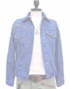 HTC ̎Î͡㥱å ORIGINAL STUDSINDIGO JACKET