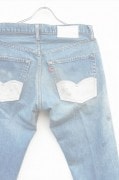 HTC DENIM DOCTORS�̎������Î����������ÎގƎюĎގ��������ޡ� �ǥ˥ࡡVintage Remake Denim Pants/Grey Suede