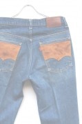 HTC DENIM DOCTORS̎ÎÎގƎюĎގޡ ǥ˥ Vintage Remake Denim Pants/Camel Suede