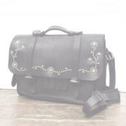 HTC �̎������Î��������͡��Хå� VINTAGE REMAKE BAG MESSENGER / BLACK