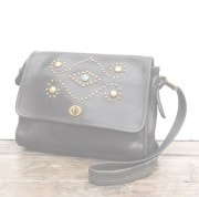 HTC �̎������Î��������͡��Хå� VINTAGE REMAKE BAG OLD COACH  / DK GREY ��