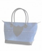 HTC �̎������Î���������  �Хå� ���� Vintage Remake Denim Patch Tote Bag