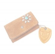 HTC Key Case Flower Suede #2 TQS N / Camel