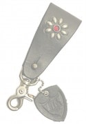 HTC ̎Î͡ۥ KEY HOLDER / BLACK  RED STONE