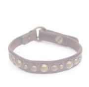 HTC Bracelet Round Studs #4 B / Brown