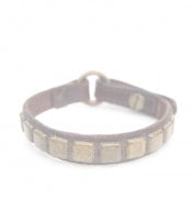 HTC Bracelet Square Studs #2 B / Brown