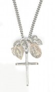 M.Cohen 〔エムコーエン〕 ネックレス N655 クロス＆コイン|NECKLACE|【M.Cohen】 
