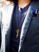 M.Cohen 〔エムコーエン〕 ネックレス N608 ダブル ブラスキー|NECKLACE|【M.Cohen】 