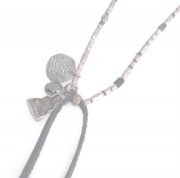 M.Cohen 〔エムコーエン〕 ネックレス N346 タイチューブ オン レザー|NECKLACE|【M.Cohen】 