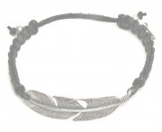 M.Cohen 〔エムコーエン〕 ブレスレット B511 Leather On Feather Bracelet|【M.Cohen】 