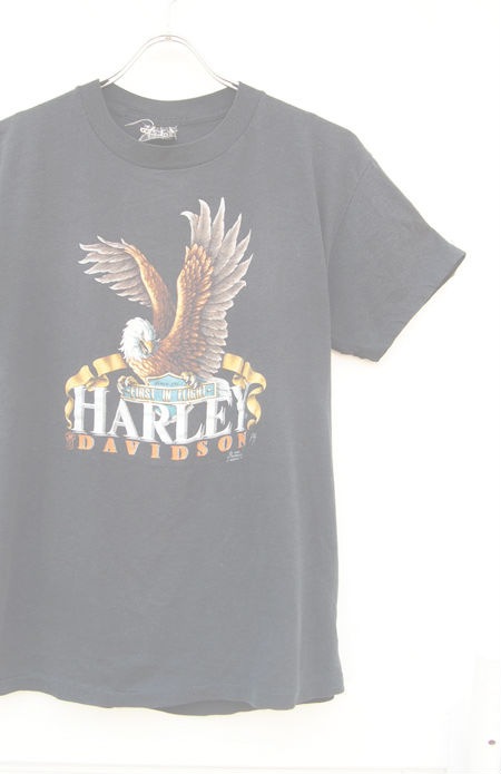 ヴィンテージ Harley-Davidson Tシャツ 3D EMBLEM 80's HARLEY-DAVIDSON「3D EMBLEM」USA製 ハーレーTシャツ