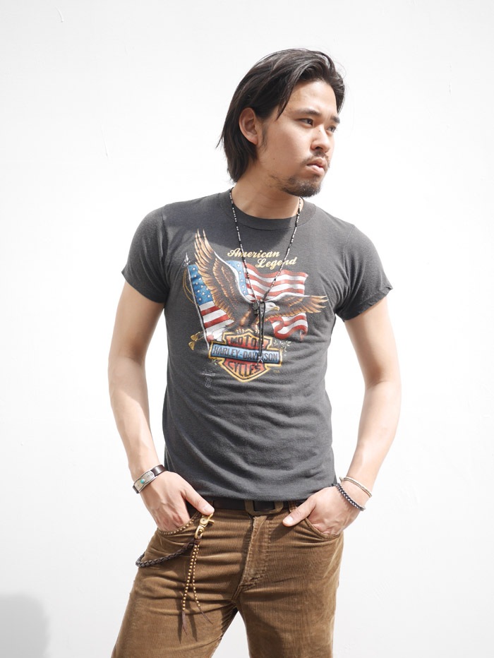 3d emblemHarley-Davidsonイーグル Tシャツ 1987年製 3D Emblem Harley Davidson Eagle T-shirt – Reware Vintage