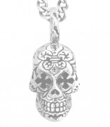 KING BABY �̎��ݎ��ގ͎ގ��ˎގ���K10-5151 Mexican Skull Pendant
