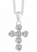 KING BABY 〔キングベイビー〕 ネックレス K10-5152 Rose Cross Pendant|NECKLACES|【KING BABY】 