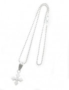 KING BABY 〔キングベイビー〕 ネックレス Small 3D MB Cross Pendant on Chain|NECKLACES|【KING BABY】 
