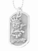 KING BABY 〔キングベイビー〕 ネックレス King b Dog Tag Pendant|NECKLACES|【KING BABY】 