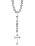 KING BABY 〔キングベイビー〕 ロザリオ K56-5053 10mm Labradorite,Skull&Traditional Cross Pendant|ROZARY|【KING BABY