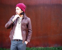 KING BABY 〔キングベイビー〕 ロザリオ K56-5046 Onyx Beads & Dotd Skull Rosary|ROZARY|【KING BABY】 