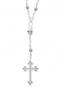 KING BABY 〔キングベイビー〕 ロザリオ K56-5020 Skull&Traditional Cross Pendant|ROZARY|【KING BABY】 