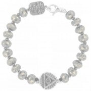 KING BABY 〔キングベイビー〕 ブレスレット PYRITE W/ ALL SEEING EYE COIN|BRACELETS|【KING BABY】 