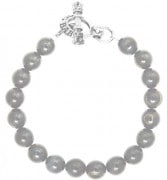 KING BABY �̎��ݎ��ގ͎ގ��ˎގ��� K42-5455 10mm Blue Tiger Eye Bracelet w/Toggle Clasp