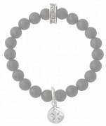 KING BABY 〔キングベイビー〕 ブレスレット Black Onyx Bead w/CROSS|BRACELETS|【KING BABY】 