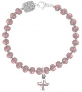 KING BABY 〔キングベイビー〕 ブレスレットFaceted Ruby W / Ancien Cross|BRACELETS|【KING BABY】 