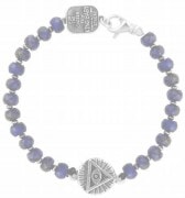 KING BABY 〔キングベイビー〕 ブレスレット  SAPPHIRE W/ ALL SEEING EYE COIN|BRACELETS|【KING BABY】 
