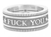 KING BABY 〔キングベイビー〕 リング K20-5115 Vintage Coin “FUCK YOU”|RING|【KING BABY】 