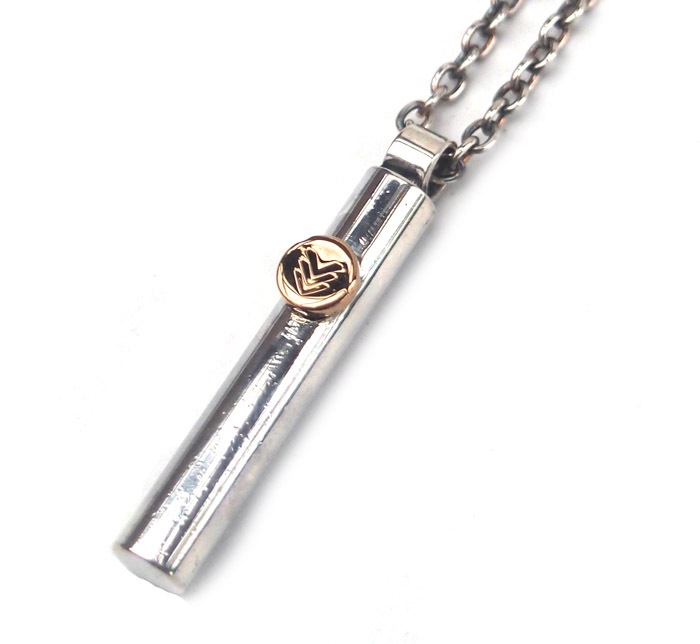 CHAFF DESIGN�̥���ա��ǥ������ROUND NECKLACE��SV950 ON MEDAL/ 5mm