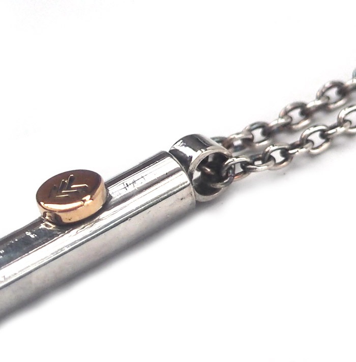 CHAFF DESIGN�̥���ա��ǥ������ROUND NECKLACE��SV950 ON MEDAL/ 5mm