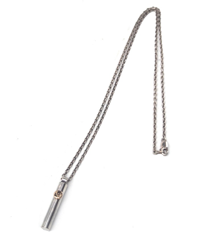 CHAFF DESIGN�̥���ա��ǥ������ROUND NECKLACE��SV950 ON MEDAL/ 5mm