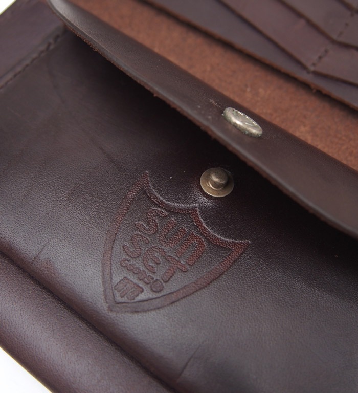 HTC SUNSET Long Wallet Simple / D Brown