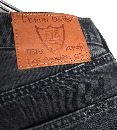 HTC DENIM DOCTORS̎ÎÎގƎюĎގޡ ǥ˥ Vintage Remake Shadow Poket Black Denim