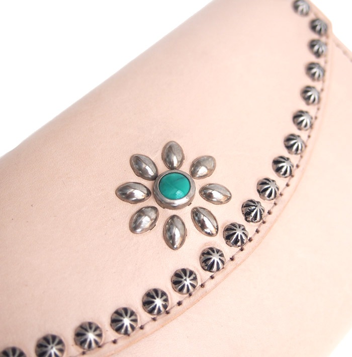 HTC Sunset Long Wallet Flower & Umbrella #1 TQS N / Natural