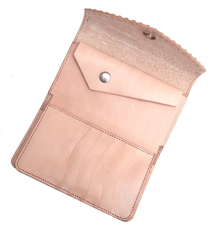 HTC Sunset Long Wallet Flower & Umbrella #1 TQS N / Natural