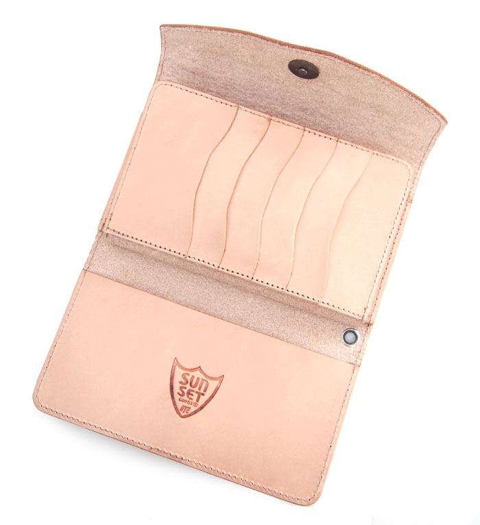 HTC Sunset Long Wallet Flower & Umbrella #1 TQS N / Natural