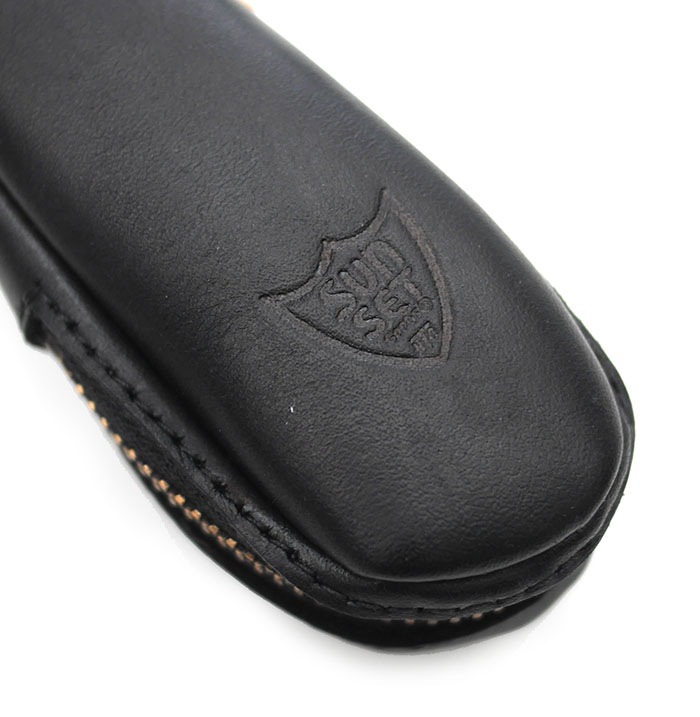 HTC SUNSET Zipper Key Case Flower #4 TQS B / Black