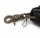HTC SUNSET Zipper Key Case Flower #4 TQS B / Black